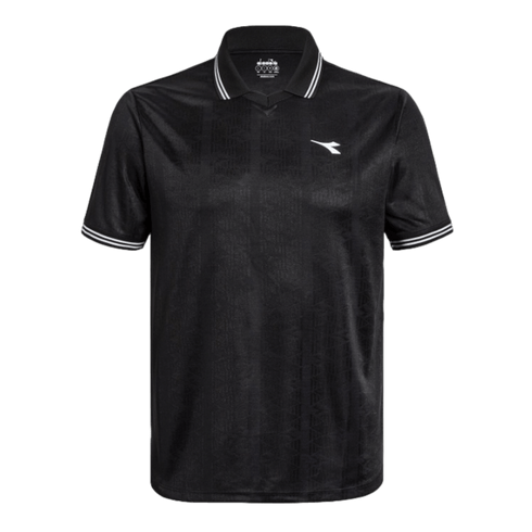 Diadora Match Scudetto Polo Tee - Black 102.180832-80013