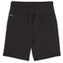 Rear view of black athletic shorts featuring an elastic waistband and a small white "DRYCELL" logo on the left hip.