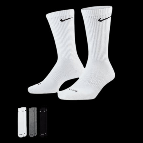 Nike Everyday Plus Cushioned Crew Socks (3 Pack) - Multi SX6888-964