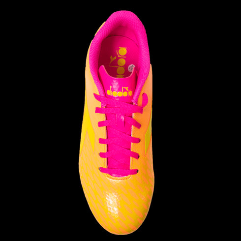 Diadora SMU Cattura LPU Youth Soccer Cleats - Orange