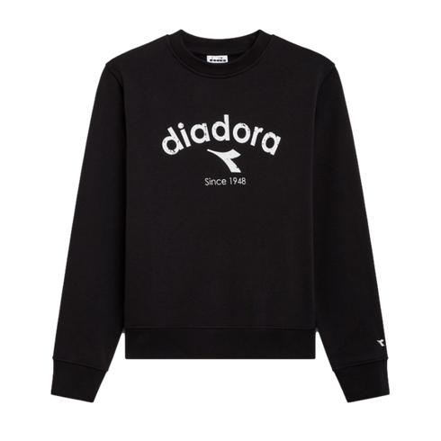 Diadora Athletic Logo Crew Sweatshirt - Black 502.180634-80013