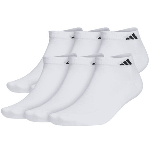 Adidas Athletic Cushioned Low-Cut Socks (6 pk) - White 5140287