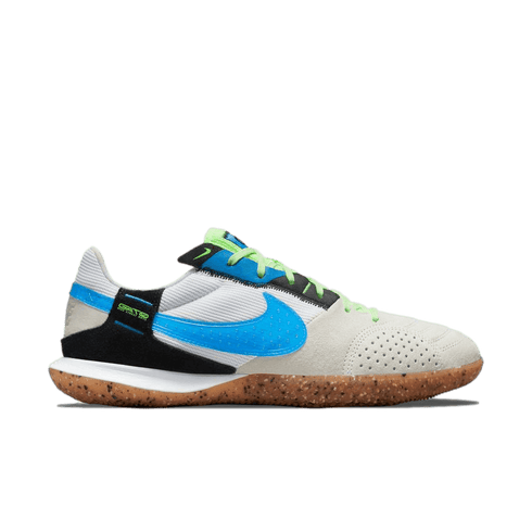 Nike Streetgato Indoor Soccer Court Shoes - White / Brown