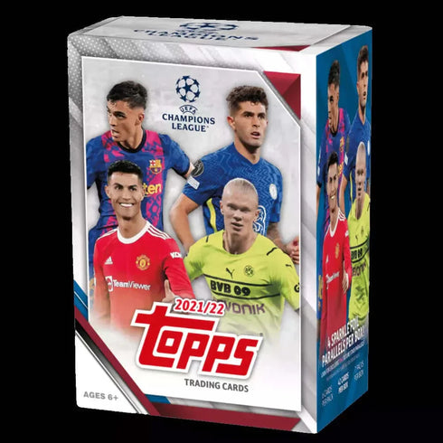 Topps 21/22 Caja de valor de la UEFA Champions League