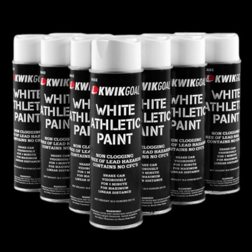 Kwik Goal Athletic White Paint (12 pk) 6A62