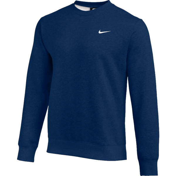 Nike Club Training Crew Sweatshirt - Navy Blue CJ1614-419