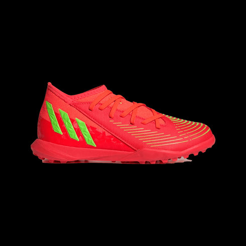 Adidas Predator Edge.3 Youth Turf Soccer Shoes - Red