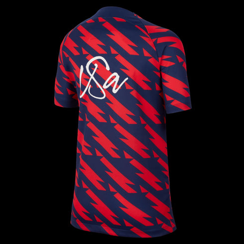 Nike USA Academy Pro Youth Pre-Match Jersey DV1898-689