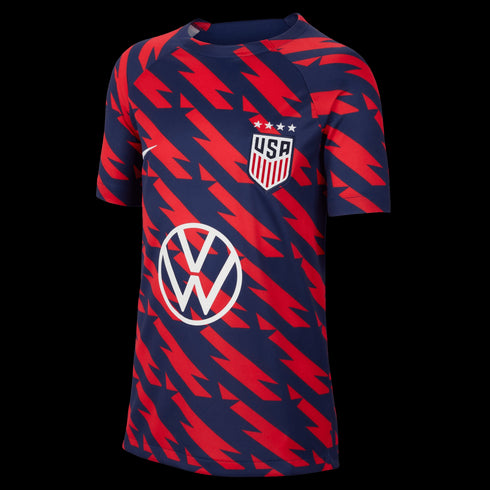 Nike USA Academy Pro Youth Pre-Match Jersey DV1898-689