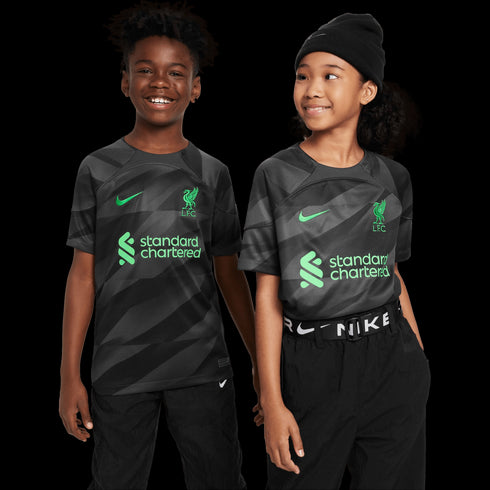 Nike Liverpool 23/24 Short Sleeve Youth Goalkeeper Jersey DX2765-061