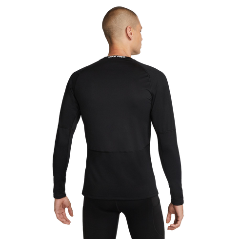 Nike Pro Warm Long Sleeve Top - Black