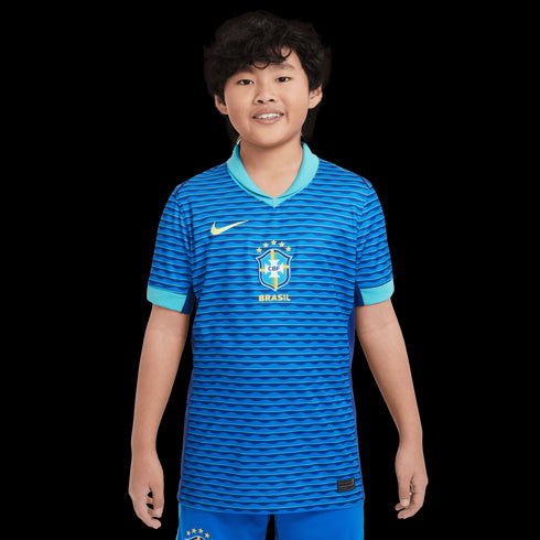 Nike Brazil 2024 Youth Away Jersey FJ4408-458