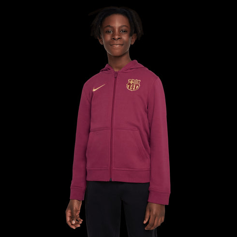 Nike Barcelona Club Youth Full Zip Hoodie FJ5608-620