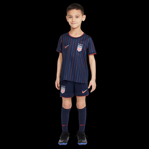 Nike USA 2025 4-Star Little Kids Away Kit FZ9242-452
