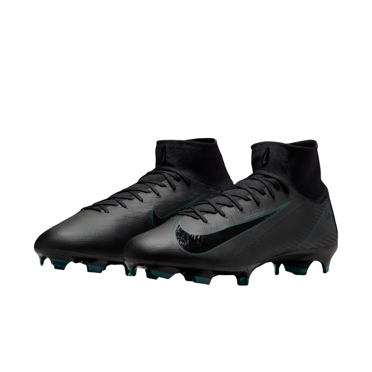 Nike Zoom Superfly 10 Pro FG Black Cleats US Men\'s Size 9.5 HF9433-002 New Nike Zoom Superfly 10 Pro FG Black Deep Jungle HF9433 002  main image 3