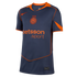 A navy blue Inter Milan training jersey featuring orange accents, the club crest with two stars, Nike swoosh, and Betsson.sport sponsor logo.