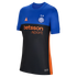 Inter Milan soccer jersey featuring a blue top, black bottom, and orange accents. Includes the club crest with two stars, an ACG logo, and "betsson .sport" sponsor text.