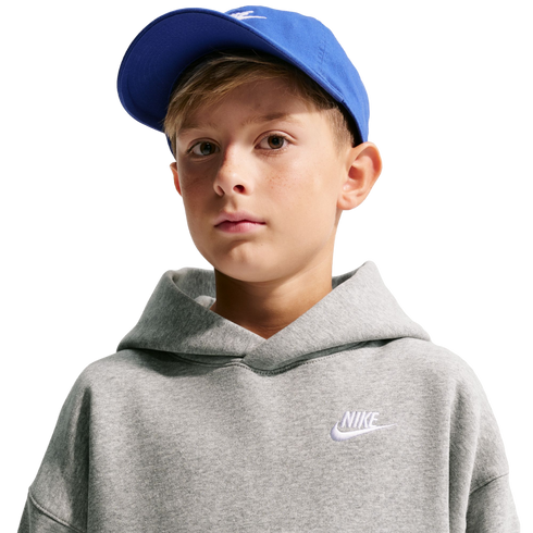 Nike Club Fleece Oversized Youth Hoodie - Grey