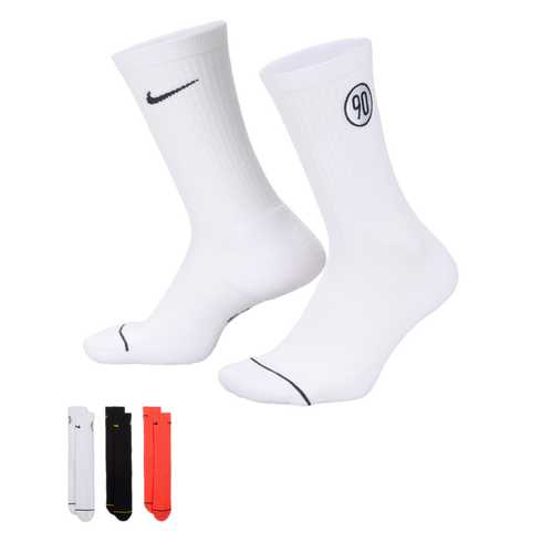 Nike Total 90 Everyday Cushioned Crew Socks (3 Pack)