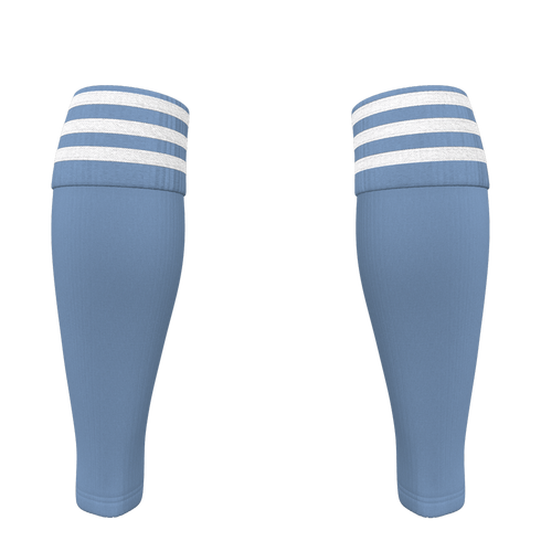 adidas Team 23 Calf Sleeve - Light Grey/White