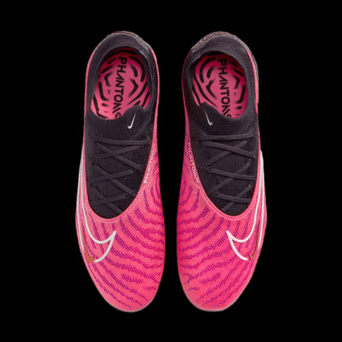 Nike Gripknit Phantom GX Elite FG Soccer Cleat, Black / Pink DC9968-61