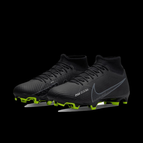 Nike Zoom Mercurial Superfly 9 Academy MG Soccer Cleats - Black