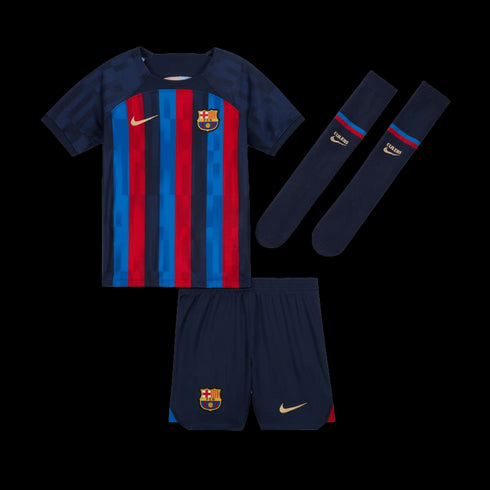 Nike Barcelona 22/23 Little Kids Home Kit DJ7890-452