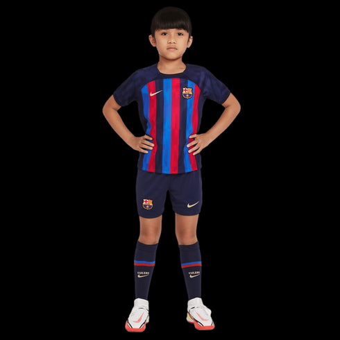 Nike Barcelona 22/23 Little Kids Home Kit DJ7890-452