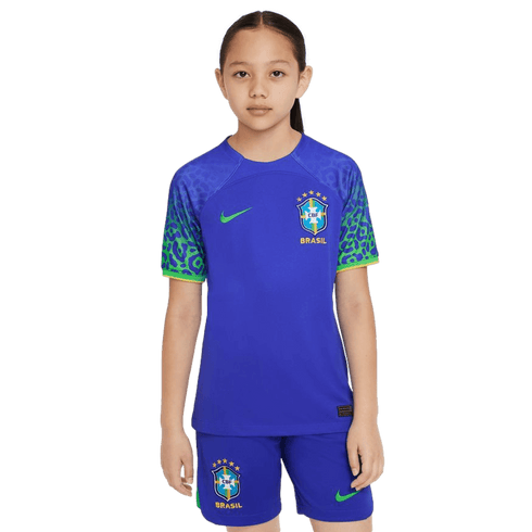Nike Brazil 2022 Youth Away Jersey