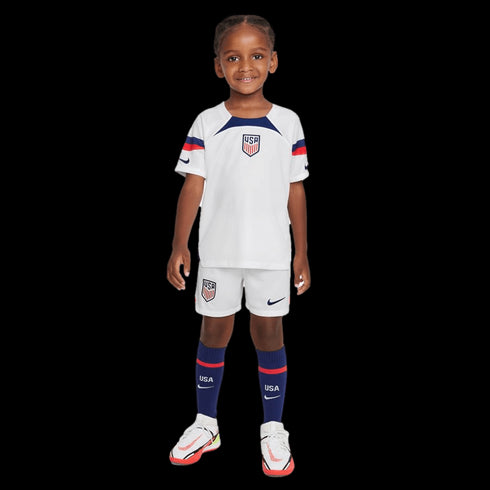 Nike USA 2022 Little Kids Home Kit DN0894-101
