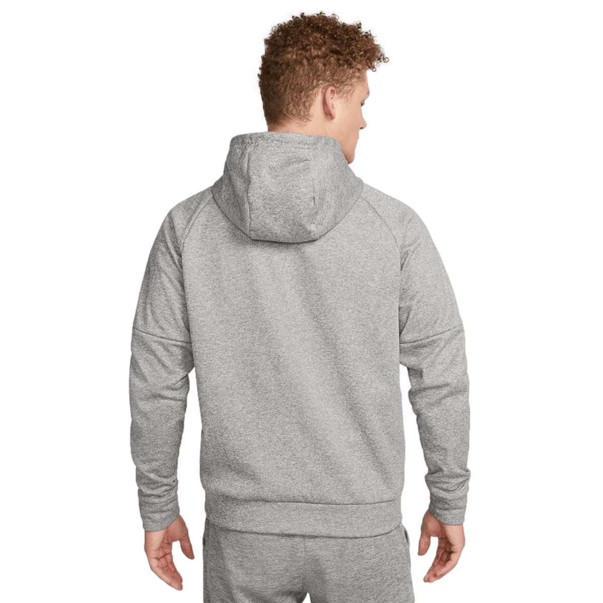 Nike Men's Therma-FIT 1/4 Zip Fitness Soccer Hoodie - Grey – U90