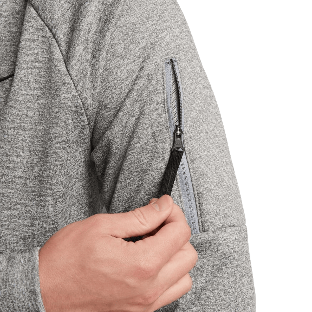 Nike Therma Fit 新品 Nike Men's Therma-FIT 1/4 Zip Fitness Soccer Hoodie - Grey – U90