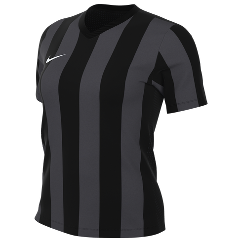 Nike Women's Dri-FIT Striped Division V Jersey - Black/Anthracite FZ9339-010