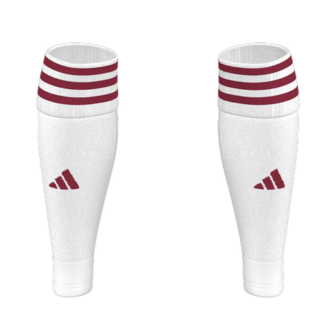 adidas Team 23 Calf Sleeve - White/Red HT6546-WTRD