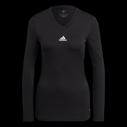 adidas Women's Team Base Tee - Black GN5718