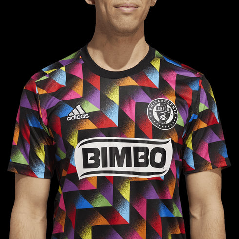 Adidas Philadelphia Union LGBT Pride Pre-Match Jersey HN4121