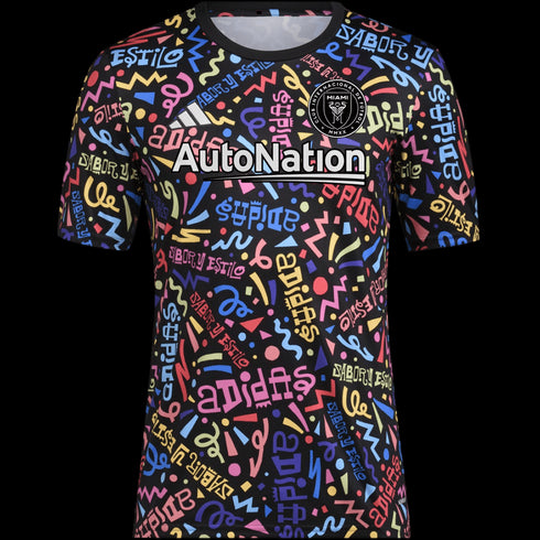 Adidas Inter Miami Hiispaniic Heritage Month Pre-Match Jersey IN9517