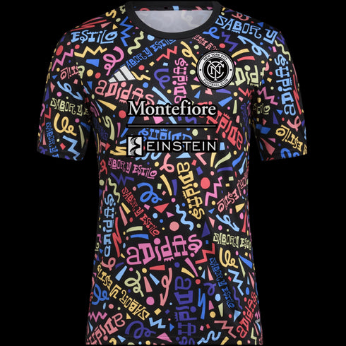 Adidas New York City FC Hispanic Heritage Month Pre-Match Jersey IN9527