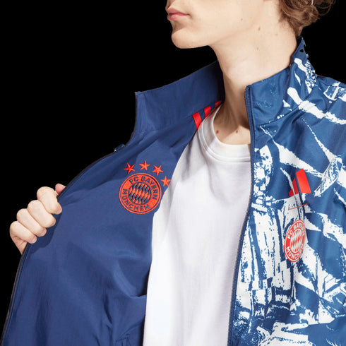 Adidas Bayern Munich Anthem Reversible Jacket IP8316
