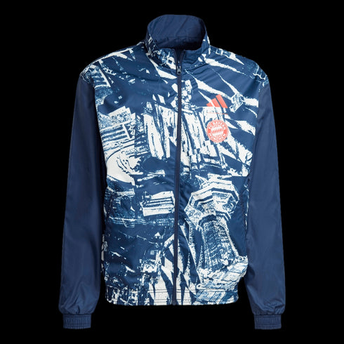 Adidas Bayern Munich Anthem Reversible Jacket IP8316