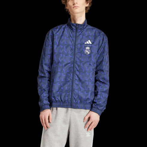 Adidas Real Madrid Reversible Anthem Jacket IQ0549
