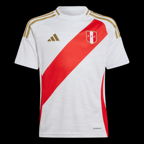 Adidas Peru 2024 Youth Home Jersey IQ2444