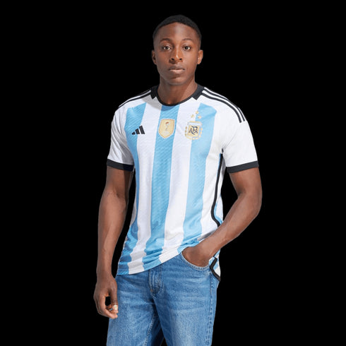 Adidas Argentina 2022 3 Star Authentic Home Jersey IV5786
