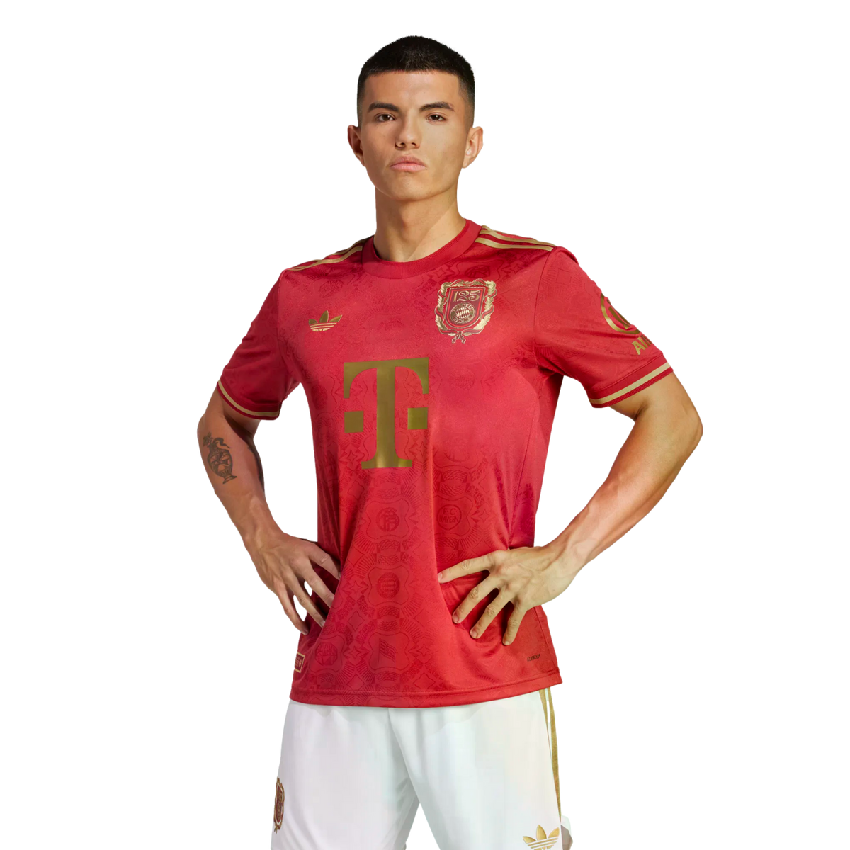 Adidas Bayern Munich 125th Anniversary Jersey Soccer JE6781 Red
