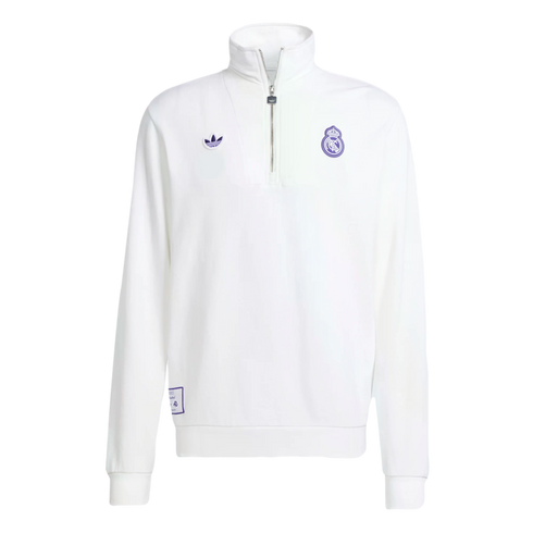 Adidas Real Madrid Icon Half Zip Top JF2574