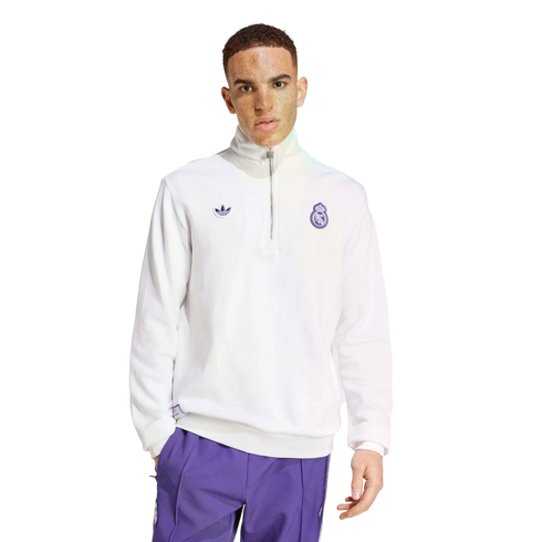 Adidas Real Madrid Icon Half Zip Top JF2574