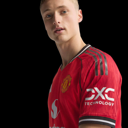 Adidas Manchester United 25/26 Authentic Home Jersey JI7429