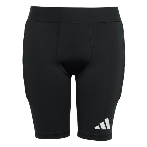 adidas Youth Squadra 25 Goalkeeper Padded Short Leggings - Black JJ1942