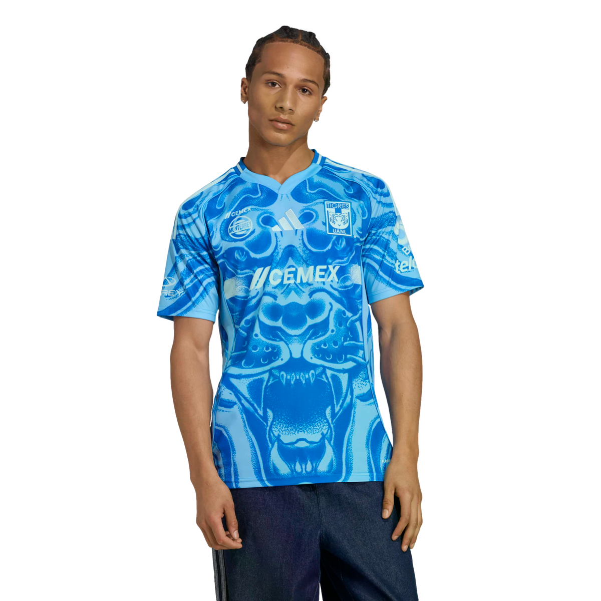 Adidas Tigres UANL 25/26 Away Jersey Soccer JJ2210 Blue – U90 Soccer