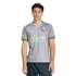 Man modeling a grey and mint green Club América soccer jersey with Adidas and Caliente.mx logos against a black background.